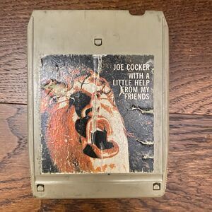 Joe Cocker With A Little Help From My Friends 8 Track Tape A&M Records